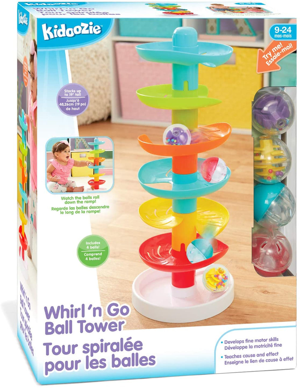 Whirl 'n Go Ball Tower