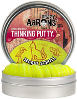 Crazy Aaron's Thinking Putty 4" Tin - GHOSTWRITERS Secret Scroll
