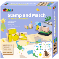 Stamp Art - Create Dinosaurs