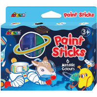 Paint Sticks - 6 Metal Colors