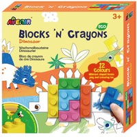 Blocks 'N Crayons - Dinosaur