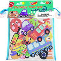 Buddy & Barney Things That Go Transport Bath Stickers