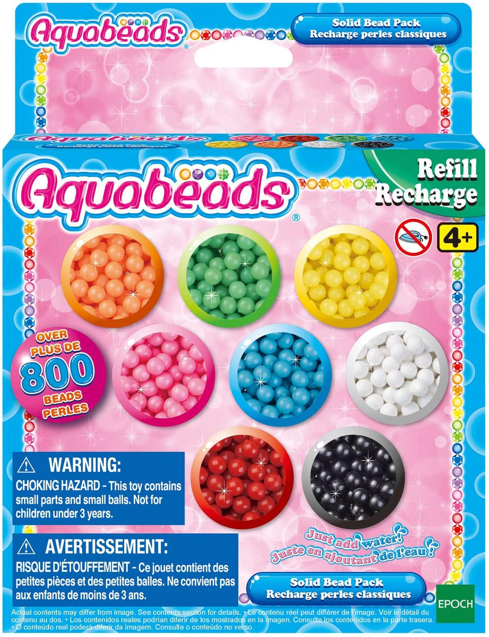 Aquabeads Solid Bead Pack