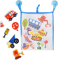 Buddy & Barney Things That Go Transport Bath Stickers
