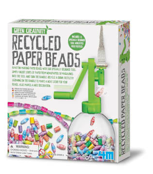 4M Kidzlabs Recycled Paper Beads Kit