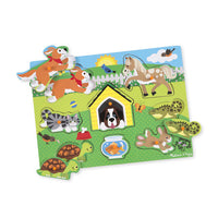 Pets Peg Puzzle - 8 Pieces