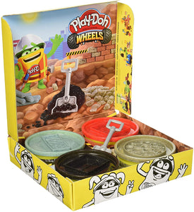 Play-Doh Wheels Buildin' Compound 4-Pack Bundle of Extra Large Cans