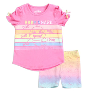 Baby Shark Girls Matching Set