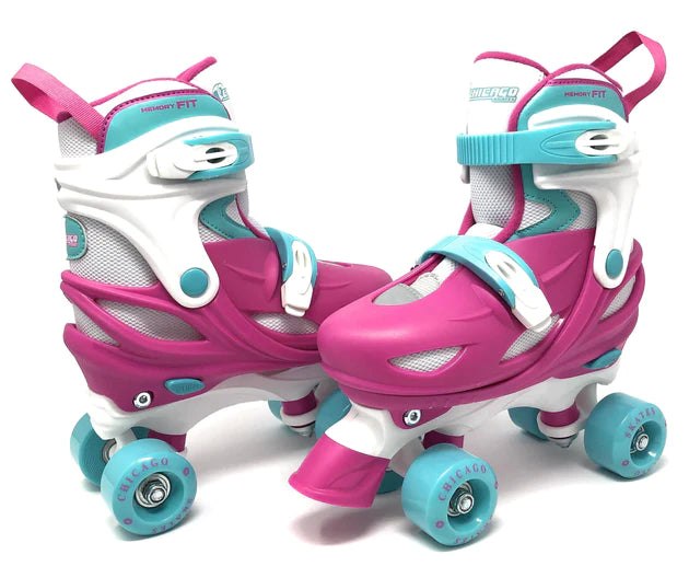 Chicago Girls Adjustable Quad Roller Skate -SIZE 10-13