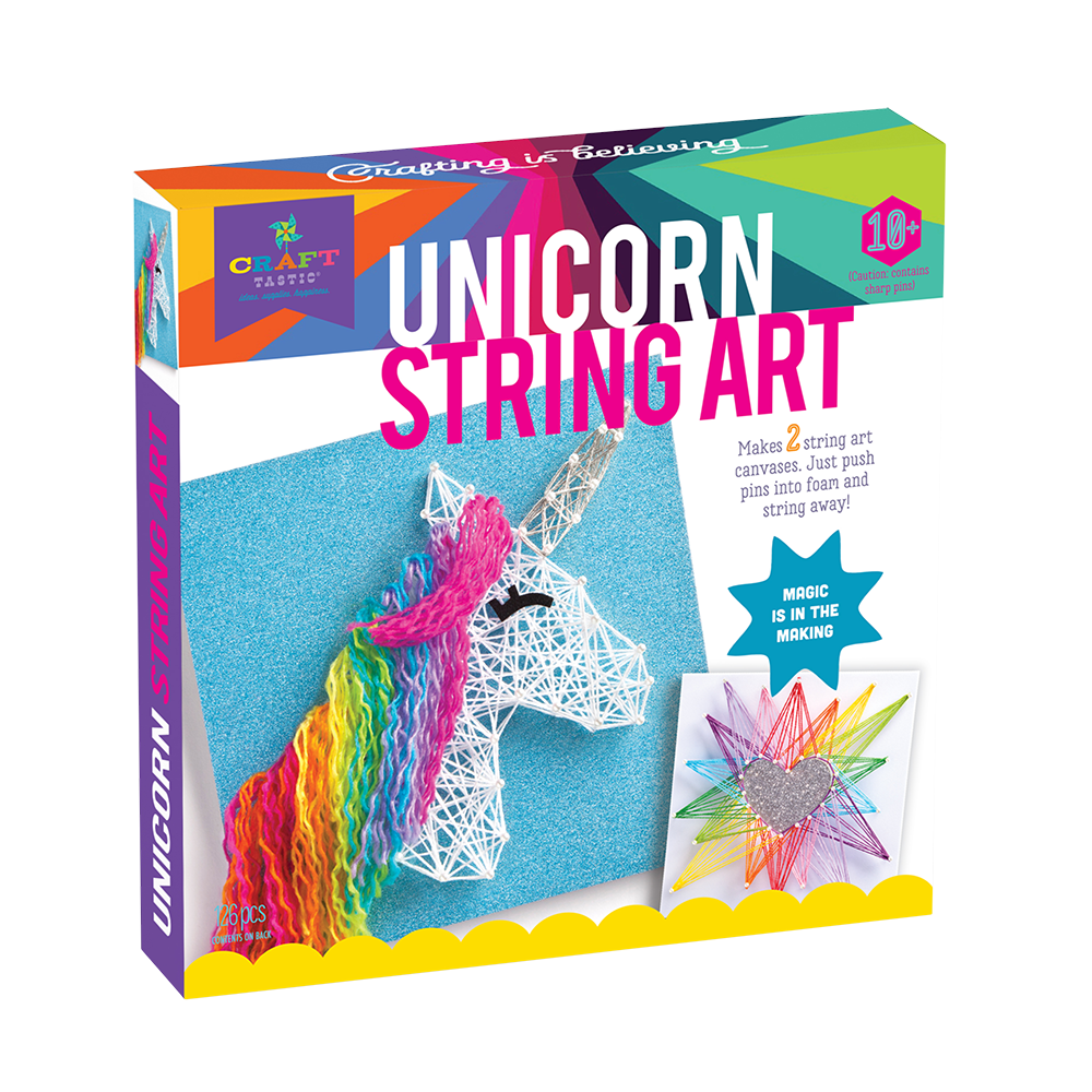 Craft-tastic Unicorn String Art