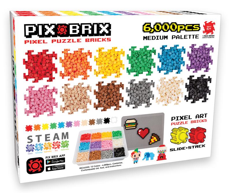 Pix Brix 6000 Pc Medium Container