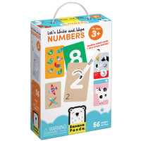 Let’s Write and Wipe Numbers, Ages 3+
