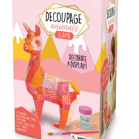 Decoupage Animals, Llama