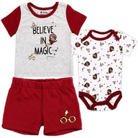 Harry Potter Boys Shorts Set