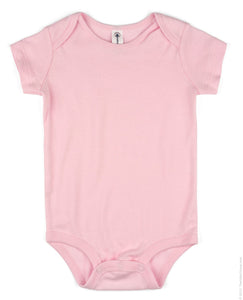 Basic Solid Baby Girls Creeper - Light Pink