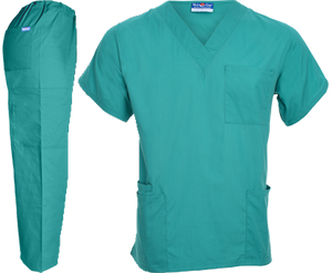 Med One Scrub Suits - Green