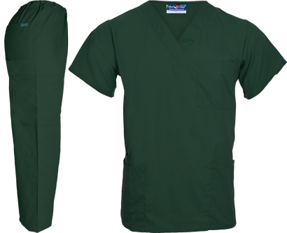 Med One Scrub Suits - Hunter