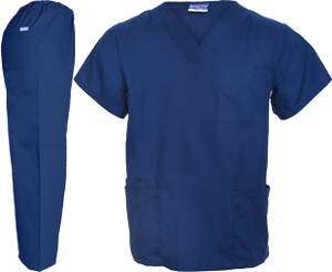 Med One Scrub Suits - Navy