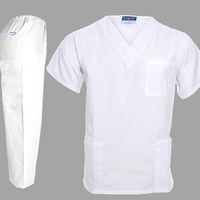 Med One Scrub Suits - White