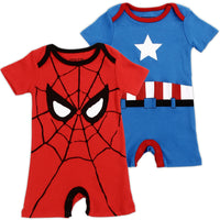 Spiderman Rompers