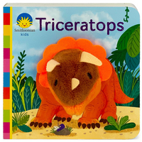 Smithsonian Kids: Triceratops Finger Puppet Book
