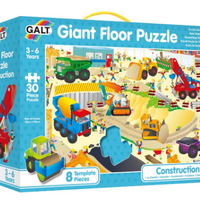 Giant Floor Puzzle - Construction Site