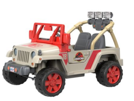 Power Wheels® Jurassic Park™ Jeep® Wrangler