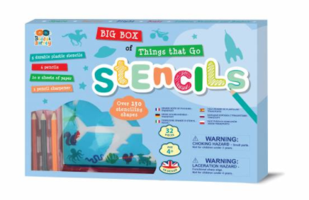 Big Box of Stencils – Things That Go