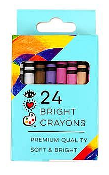 iHeart Art Bright Crayons 24ct