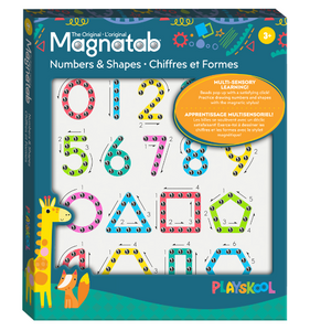 Playskool Magnatab Numbers & Shapes