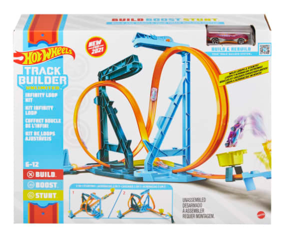 Hot Wheels Track Builder Unlimited Infinity Loop Kit