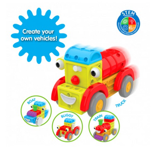 Techno Kids 4 In 1 Construction Set - Around Town