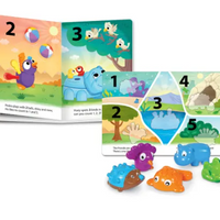 Spike and Friends Colors & Counting Book Set