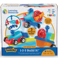 1-2-3 Build It!™ Car-Plane-Boat