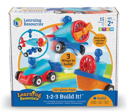 1-2-3 Build It!™ Car-Plane-Boat