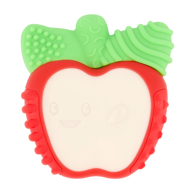 LIL' NIBBLERS VIBRATING TEETHER™ - APPLE