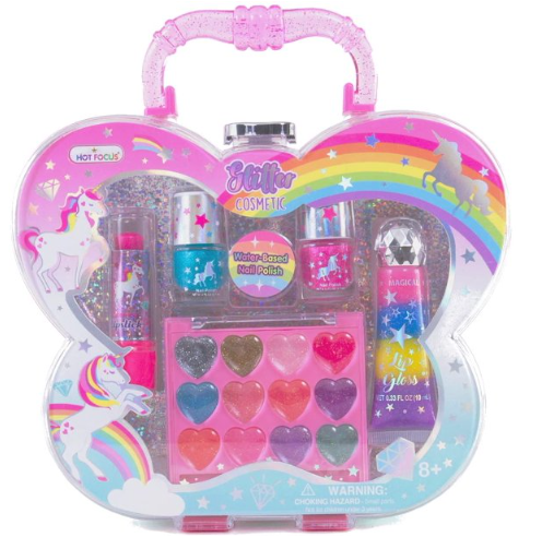 Unicorn Glitter Cosmetic Set