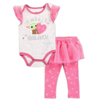 Baby Yoda Girls Matching Set