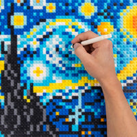 Pix Brix Starry Night Pixel Puzzle