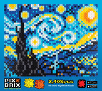 Pix Brix Starry Night Pixel Puzzle
