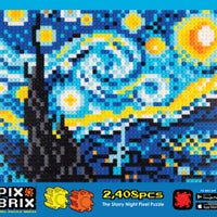 Pix Brix Starry Night Pixel Puzzle