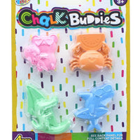 Shaped Sidewalk Chalk 4 Pack