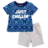 Just Chillin Tee & Shorts Set