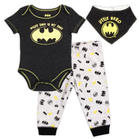 Batman Boys Bib Set