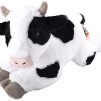 EcoKins Laying Cow Plush