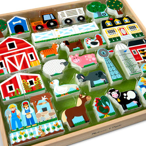 Wooden Farm & Tractor Play