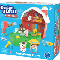 Design & Drill® Bolt Buddies® Fine Motor Barn