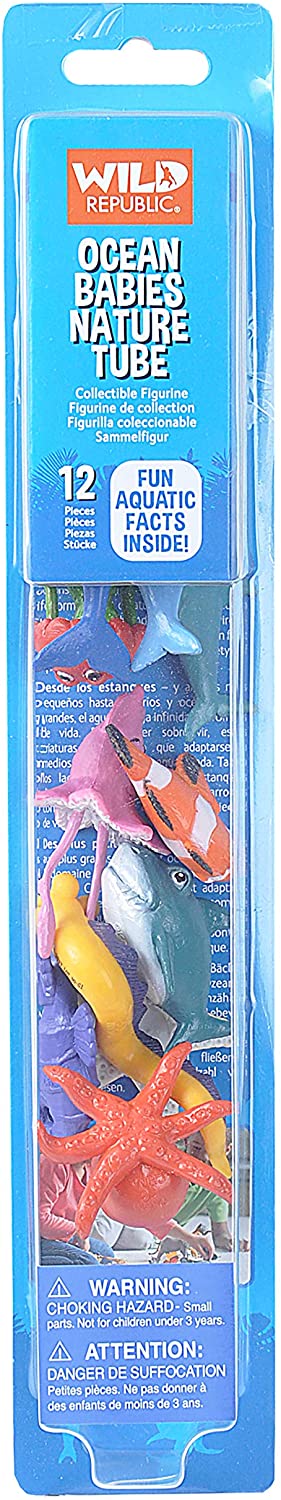 Tube of Ocean Babies Figurines