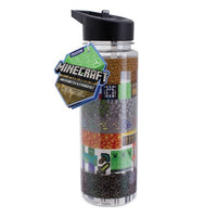 Minecraft 22 oz. Water Bottle and Sticker Set
