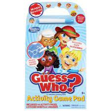 Hasbro Operation Guess Who Game Activity Pad